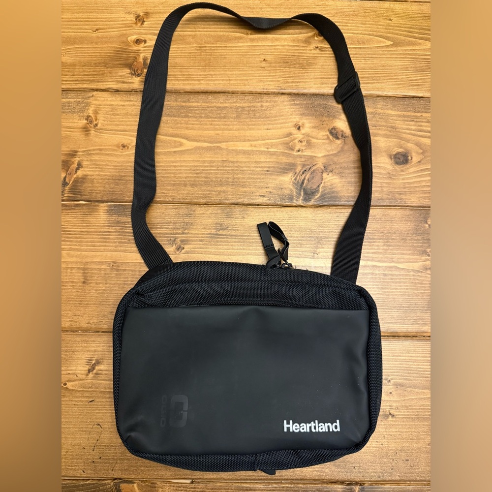 OGIO Black Resistant Crossbody Bag Casual Hiking Travel